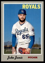 2019 Topps Heritage #16 Jake Junis