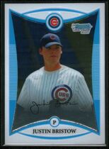 2008 Bowman Chrome Draft Prospects #BDPP21 Justin Bristow