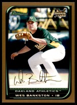 2008 Bowman Draft Gold #BDP8 Wes Bankston
