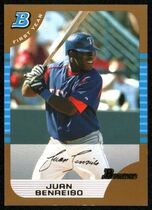 2005 Bowman Gold #272 Juan Senreiso