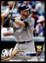 2018 Topps Base Set Series 2 #637 Manny Pina