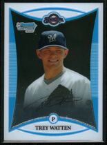 2008 Bowman Chrome Draft Prospects #BDPP27 Trey Watten