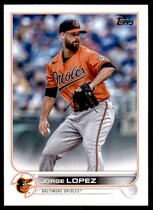 2022 Topps Base Set Series 2 #552 Jorge Lopez