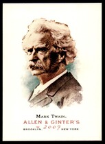 2007 Topps Allen & Ginter #108 Mark Twain