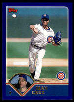 2003 Topps Base Set #228 Juan Cruz