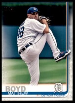 2019 Topps Base Set #93 Matthew Boyd