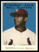 2004 Topps Cracker Jack Mini Blue #2 Edgar Renteria