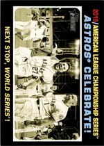 2020 Topps Heritage #201 Astros Celebrate