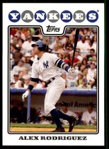 2008 Topps Base Set Series 1 #1 Alex Rodriguez