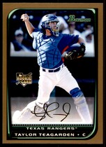 2008 Bowman Draft Gold #BDP35 Taylor Teagarden