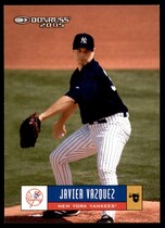 2005 Donruss Base Set #274 Javier Vazquez