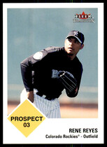 2003 Fleer Tradition #437 Rene Reyes