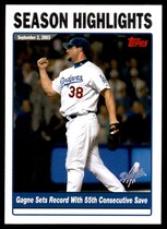 2004 Topps Base Set Series 1 #336 Eric Gagne