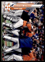 2020 Topps Base Set #33 Houston Astros Team Card