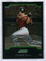 2004 Bowman Chrome Draft #BDP145 Aaron Hill
