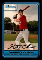 2006 Bowman Draft Draft Picks #DP26 Garrett Olson