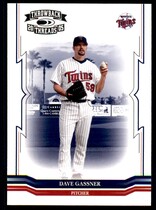 2005 Donruss Throwback Threads #133 Dave Gassner