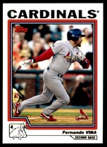 2004 Topps Base Set Series 1 #73 Fernando Vina