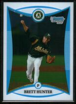 2008 Bowman Chrome Draft Prospects #BDPP34 Brett Hunter