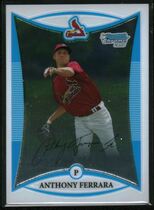 2008 Bowman Chrome Draft Prospects #BDPP19 Anthony Ferrara