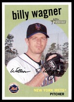 2008 Topps Heritage Black Back #13 Billy Wagner