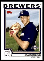 2004 Topps Base Set Series 1 #312 Khalid Ballouli