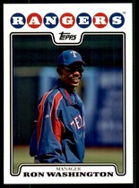 2008 Topps Base Set Series 1 #22 Ron Washington