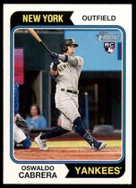2023 Topps Heritage #135 Oswaldo Cabrera