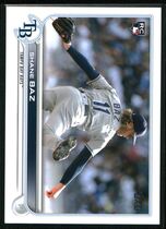 2022 Topps Factory Set Rookie Image Variation Bonus #421 Shane Baz
