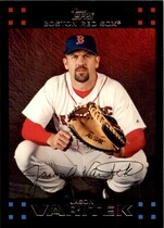 2007 Topps Base Set Series 1 #16 Jason Varitek