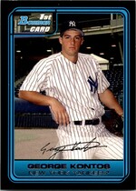 2006 Bowman Draft Draft Picks #DP32 George Kontos