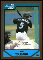 2007 Bowman Draft Draft Picks Gold #BDPP57 John Tolisano