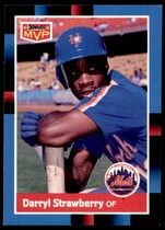 1988 Donruss Bonus MVPs #BC20 Darryl Strawberry