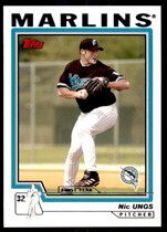 2004 Topps Base Set Series 1 #318 Nic Ungs