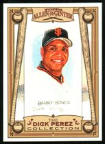2006 Topps Allen & Ginter Dick Perez #25 Barry Bonds