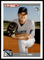 2004 Topps Total #363 Chad Fox