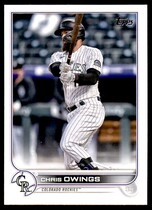 2022 Topps Base Set Series 2 #462 Chris Owings