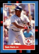 1988 Donruss Base Set #498 Sam Horn