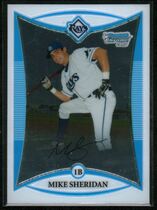 2008 Bowman Chrome Draft Prospects #BDPP65 Mike Sheridan
