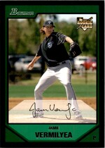 2007 Bowman Draft #BDP8 Jamie Vermilyea