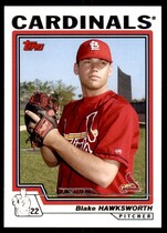 2004 Topps Base Set Series 1 #299 Blake Hawksworth