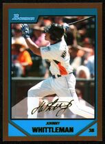 2007 Bowman Draft Futures Game Prospects Gold #BDPP101 Johnny Whittleman