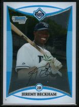 2008 Bowman Chrome Draft Prospects #BDPP23 Jeremy Beckham