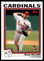 2004 Topps Base Set Series 1 #158 Woody Williams
