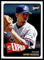 2003 Upper Deck Vintage #86 Javier Vazquez