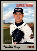 2019 Topps Heritage Minor League #93 Franklin Perez