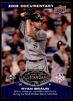 2008 Upper Deck Documentary All Star Game #ASG-RB Ryan Braun