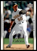 2007 Upper Deck Base Set Series 2 #852 Kiko Calero