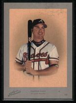 2005 Studio Portraits Zenith White #10 Chipper Jones