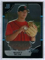 2005 Bowman Chrome Draft #BDP76 Scott Blue